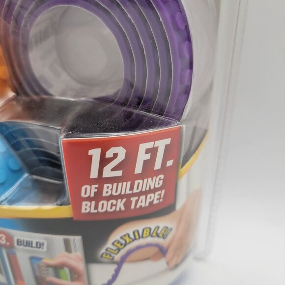 Build Bonanza Self Adhesive Peel & Stick Tape for Legos or Mega Bloks Blocks - Picture 7 of 8